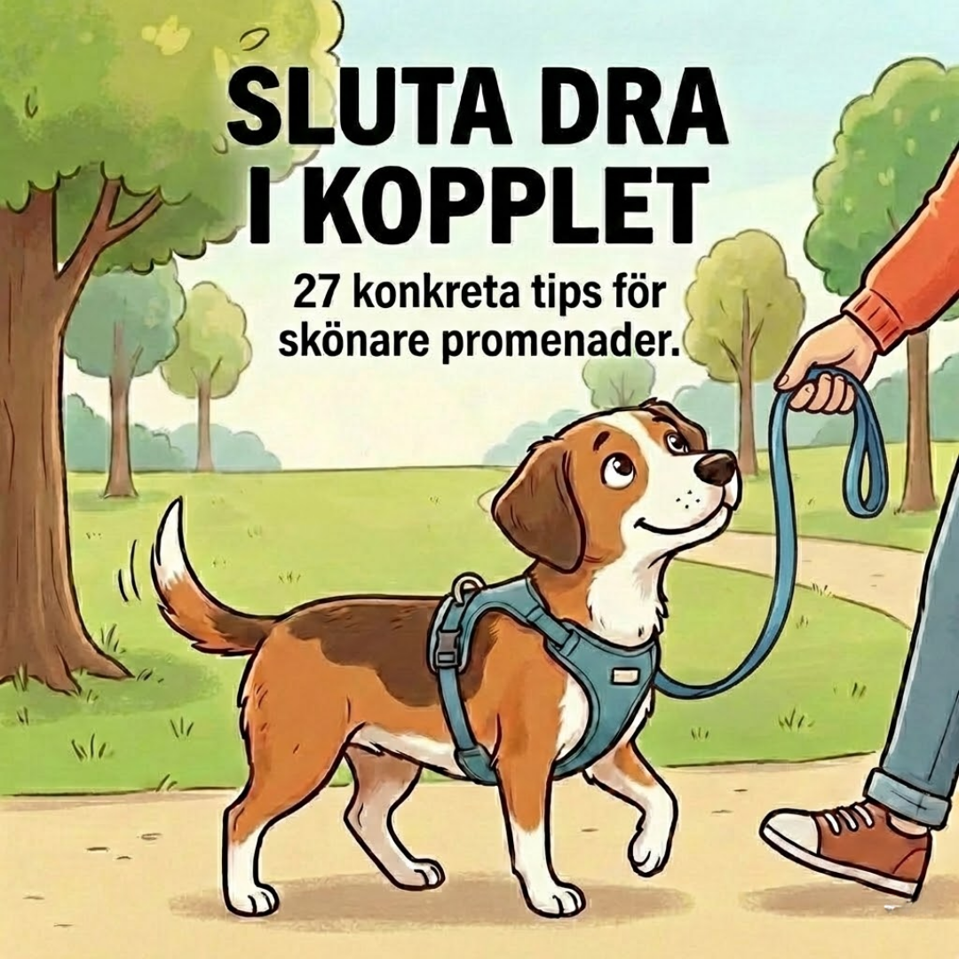 eBok - 27 tips för att få din hund att sluta dra