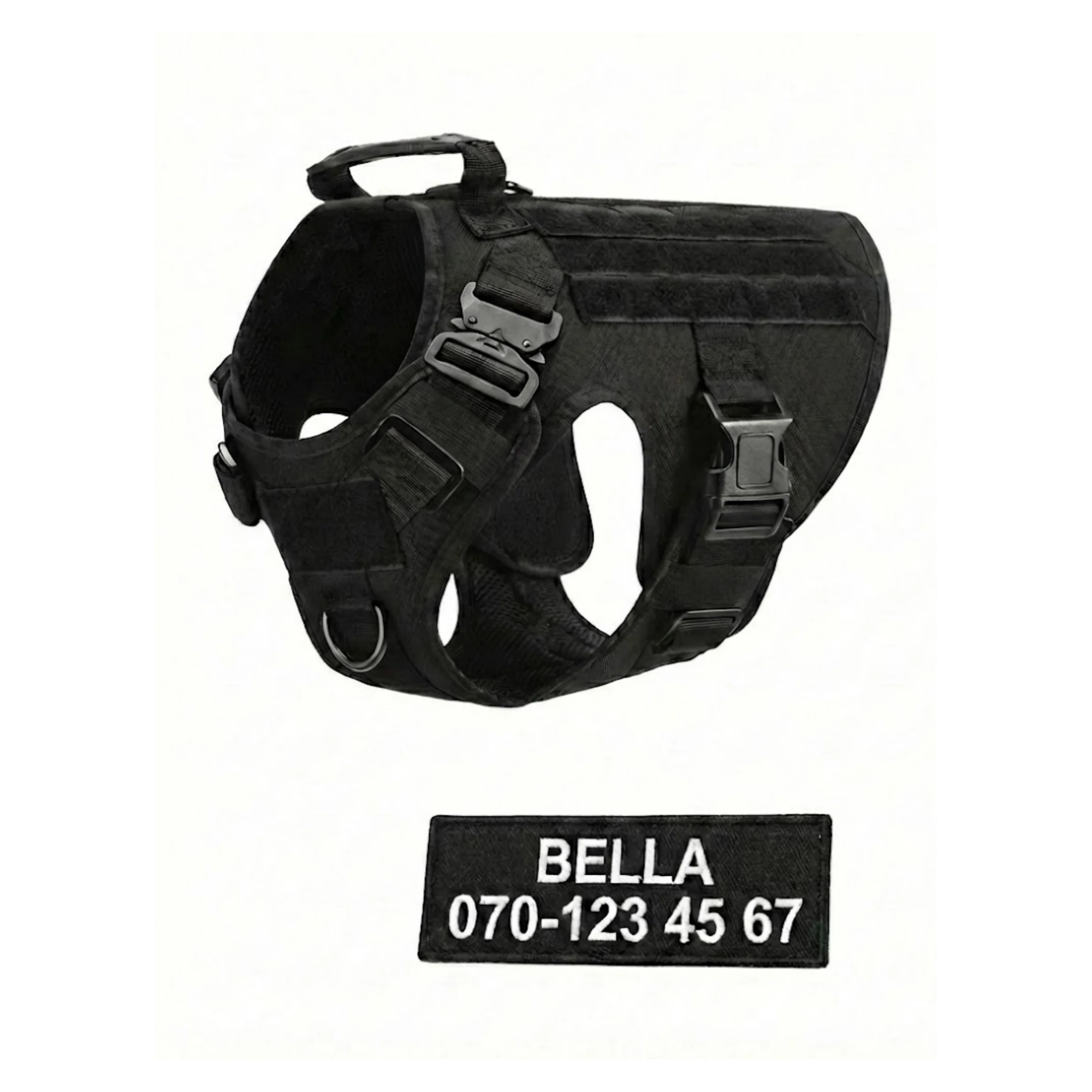 Hundtellas Anti-drag & Hitta hem sele